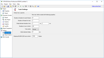 DTM DB Stress Professional screenshot 12