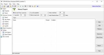 DTM DB Stress Standard screenshot