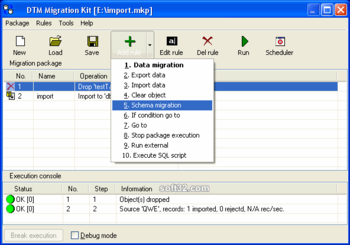 DTM Migration Kit screenshot 2