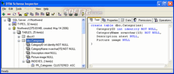 DTM Schema Inspector screenshot 3