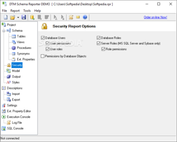 DTM Schema Reporter screenshot 10