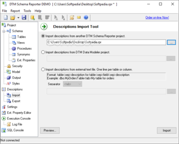 DTM Schema Reporter screenshot 14