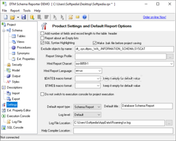 DTM Schema Reporter screenshot 17