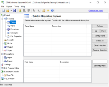 DTM Schema Reporter screenshot 5