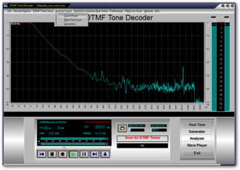DTMF Tone Decoder screenshot 4