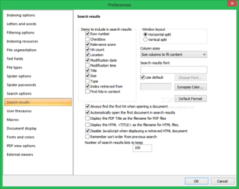 dtSearch Publish screenshot 17