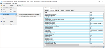 DtSQL Portable screenshot 2