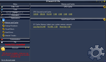 DTweak Pro screenshot 4