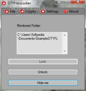 DTYFilesLocker screenshot