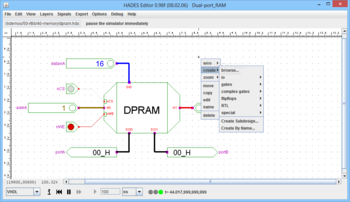 Dual-port RAM screenshot 2