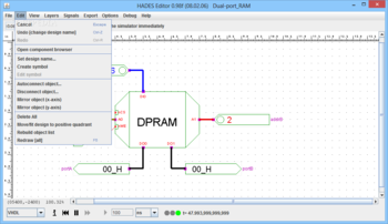 Dual-port RAM screenshot 3