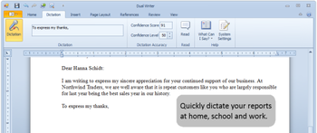 Dual Writer screenshot