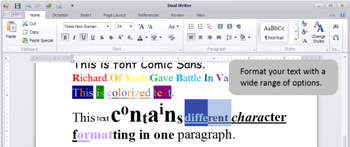 Dual Writer screenshot 3