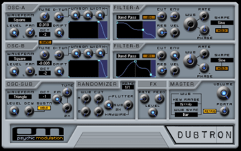 Dubtron screenshot