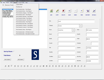 Duckster's Home Inventory Manager screenshot 4