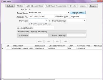 Dumisoft Cheque Writing screenshot 2