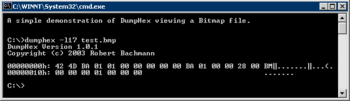 DumpHex screenshot