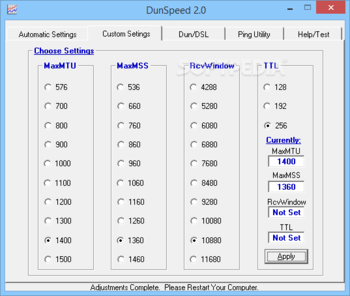 DunSpeed screenshot 2