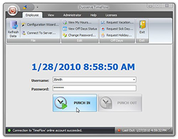 Duoserve TimeFlow screenshot 2