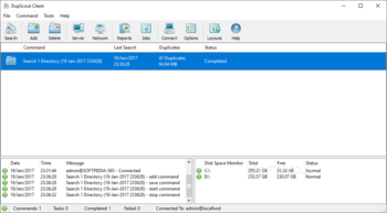 Dup Scout Enterprise screenshot