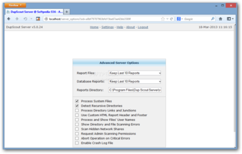 Dup Scout Server screenshot 8