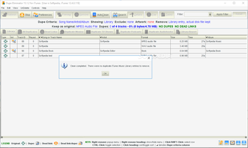 Dupe Eliminator for iTunes screenshot 8