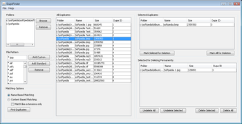 DupeFinder screenshot