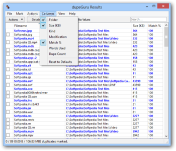 dupeGuru screenshot 5