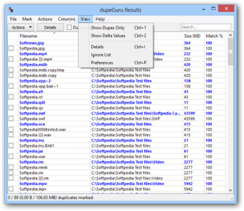 dupeGuru screenshot 6