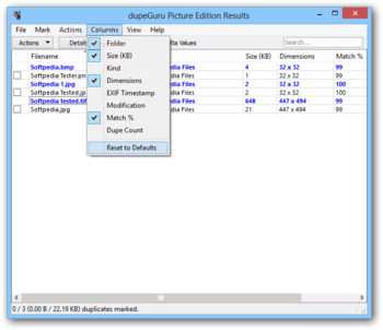 dupeGuru Picture Edition screenshot 6