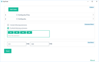 DupFinder screenshot