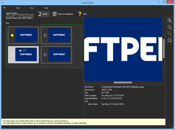 DupHunter screenshot 2