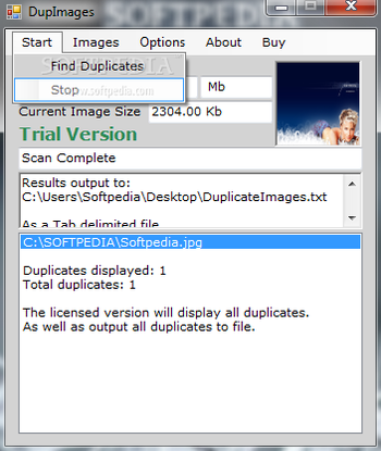 DupImages screenshot 2