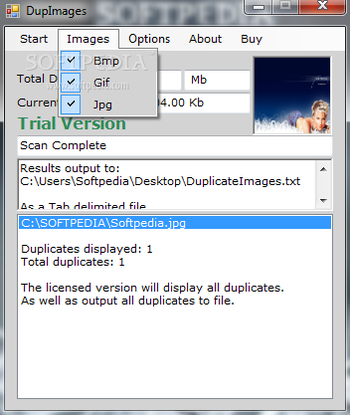 DupImages screenshot 3