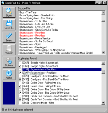 Dupli Find screenshot 2