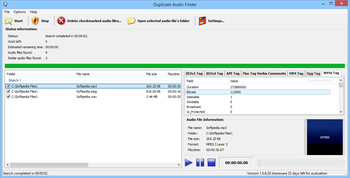 Duplicate Audio Finder screenshot 2