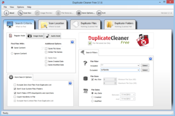 Duplicate Cleaner Free screenshot
