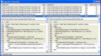 Duplicate Code Finder screenshot