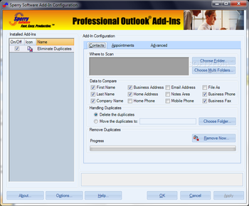 Duplicate Contacts Eliminator screenshot