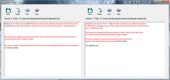 Duplicate Content Checker screenshot 2