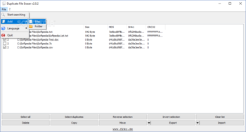 Duplicate File Eraser screenshot 4