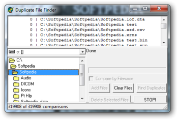 Duplicate File Finder screenshot