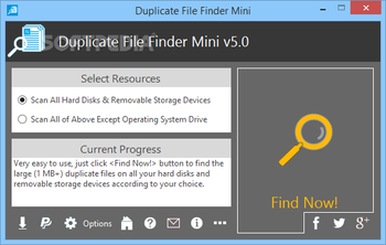 Duplicate File Finder Mini screenshot