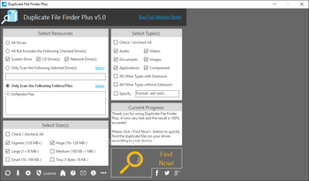 Duplicate File Finder Plus screenshot