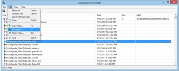 Duplicate File Finder Portable screenshot 3