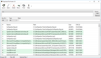 Duplicate File Hunter screenshot