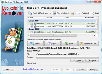 Duplicate File Remover screenshot 6