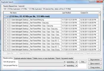 Duplicate File Search screenshot 3