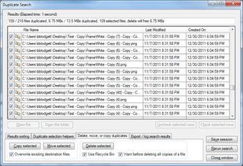 Duplicate File Search screenshot 4