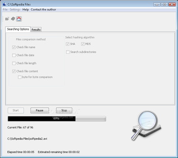 Duplicate Files Searcher screenshot